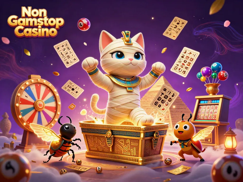 Engage in thrilling gameplay at Non Gamstop Casino with vibrant visuals and captivating characters.