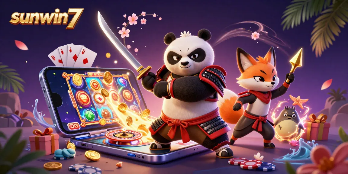 Experience excitement and winnings at sunwin7 with vibrant casino characters and interactive games.