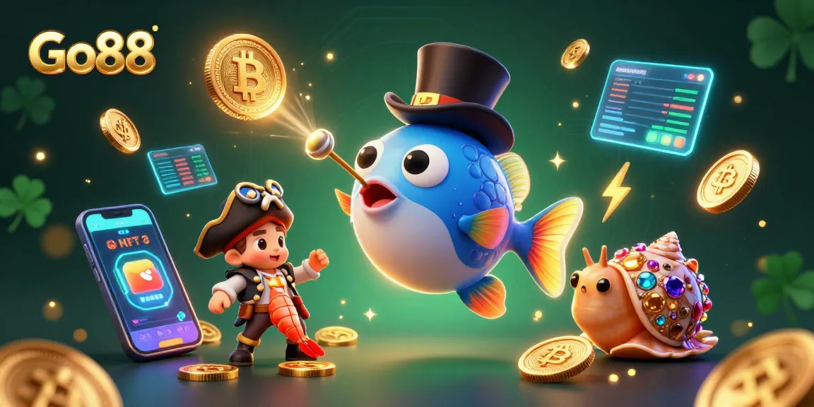 Experience Go88 with thrilling deep-sea adventures and vibrant crypto-themed treasures in this enriched casino scene.