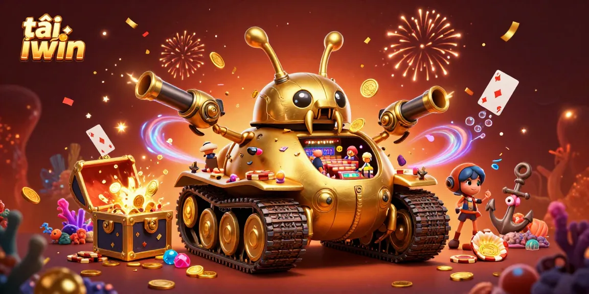 Experience the thrill of tải iwin with a captivating illustration of a golden beetle casino.